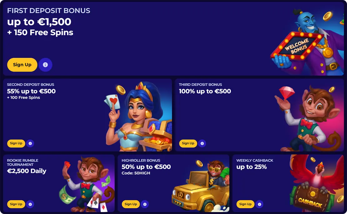 MoroSpin casino bonuses